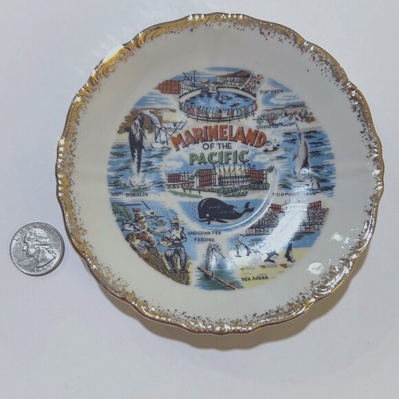 Marineland Of the Pacific California Ceramic Souvenir Plate - Picture 2 of 9